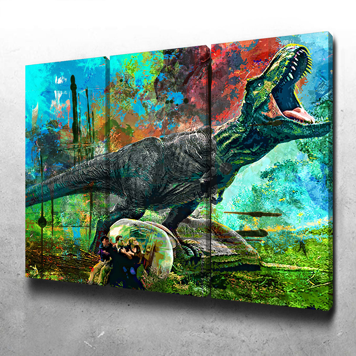 Jurassic World Canvas Set
