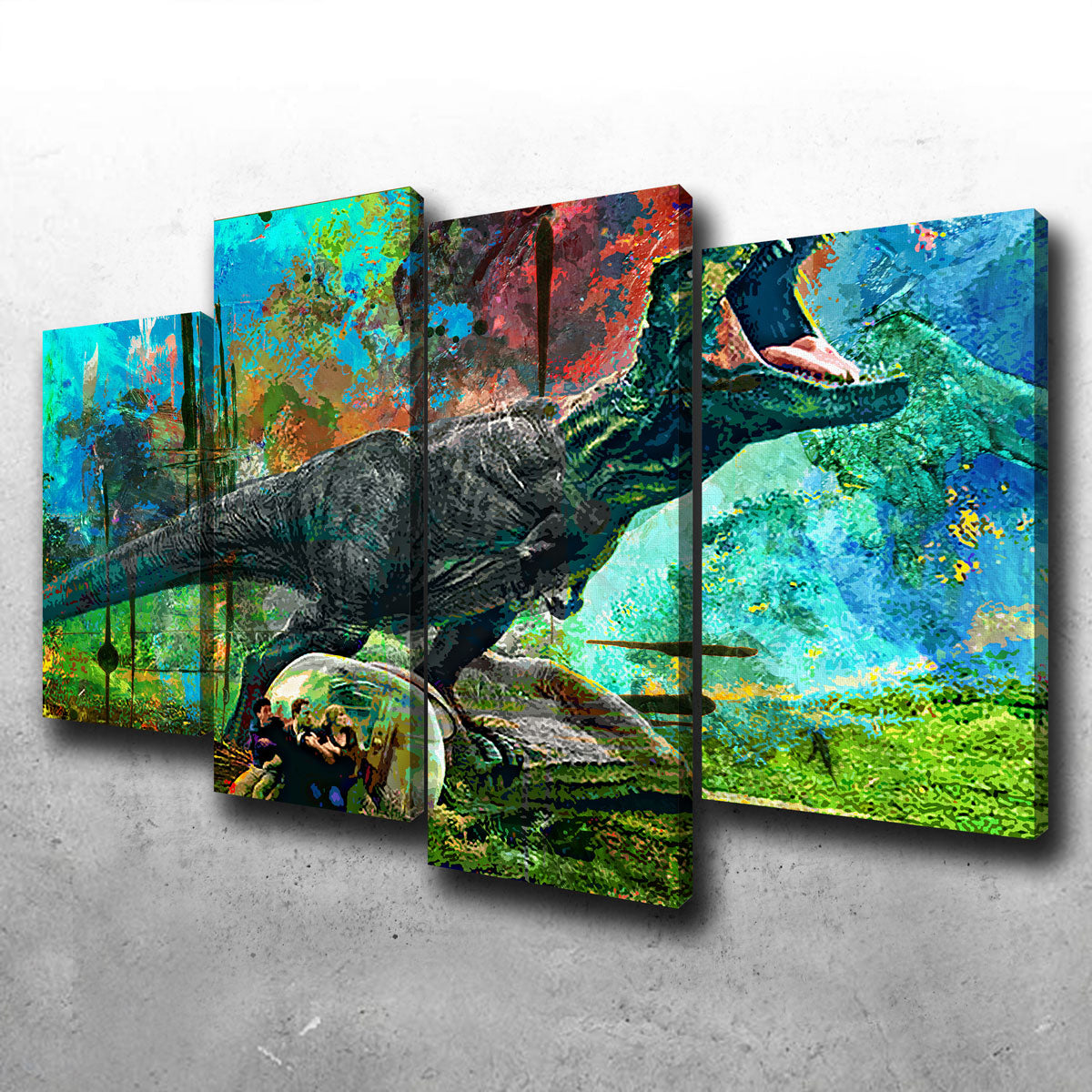 Jurassic World Canvas Set