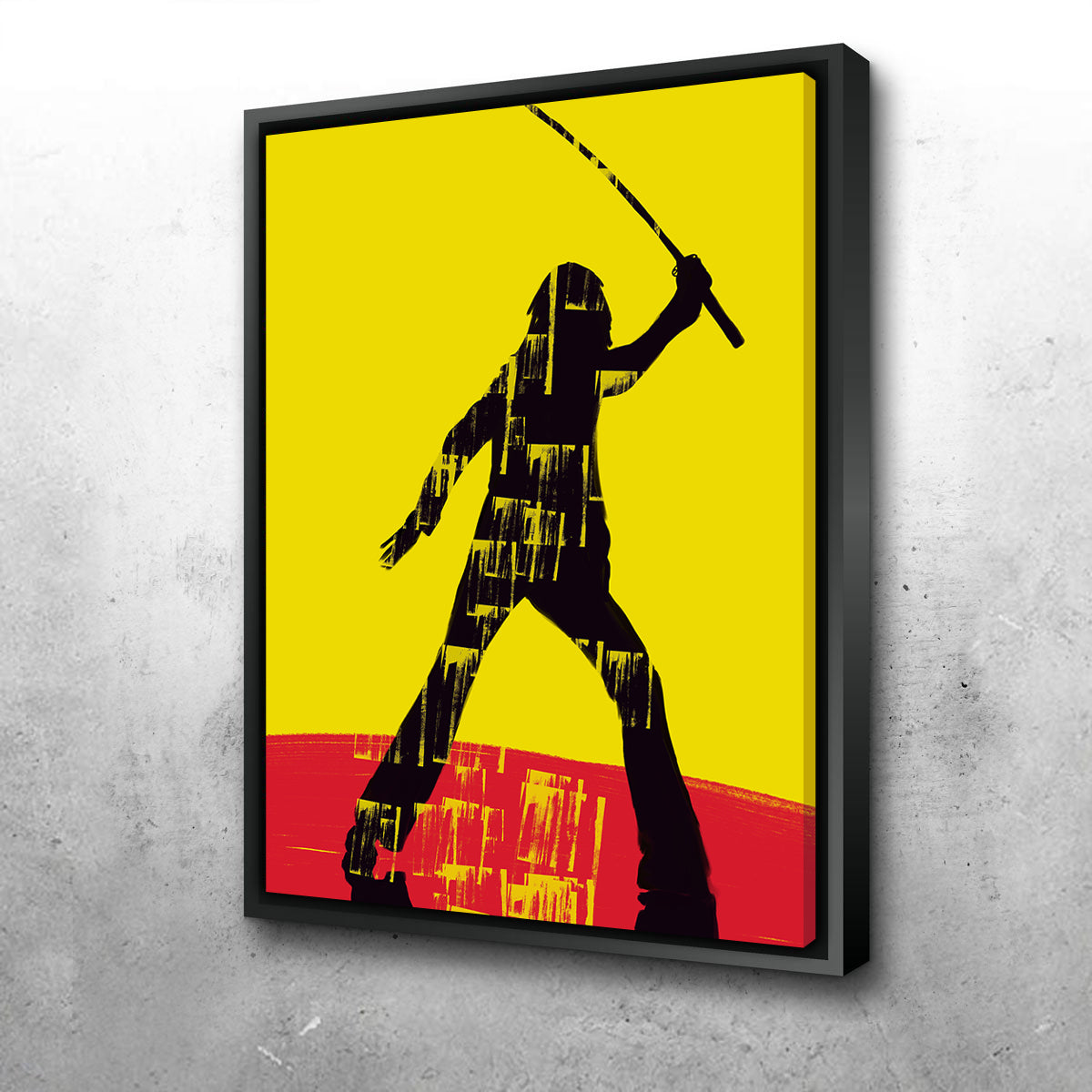 Kill Bill Silhouette Wall Art