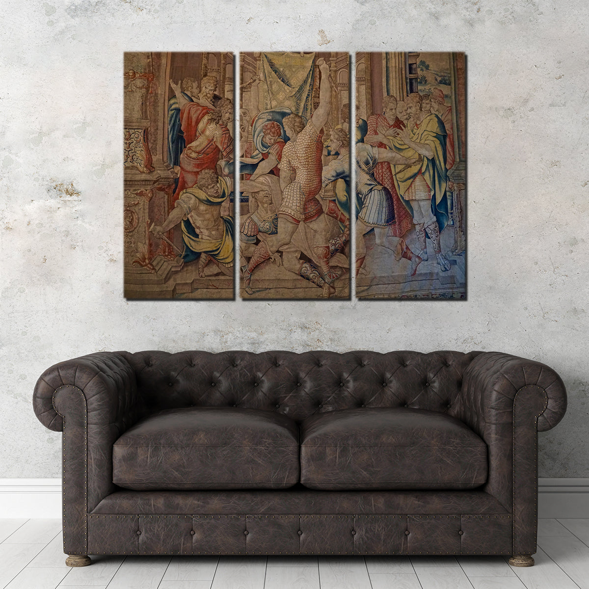Killing of Caesar Tapestry Wall Art
