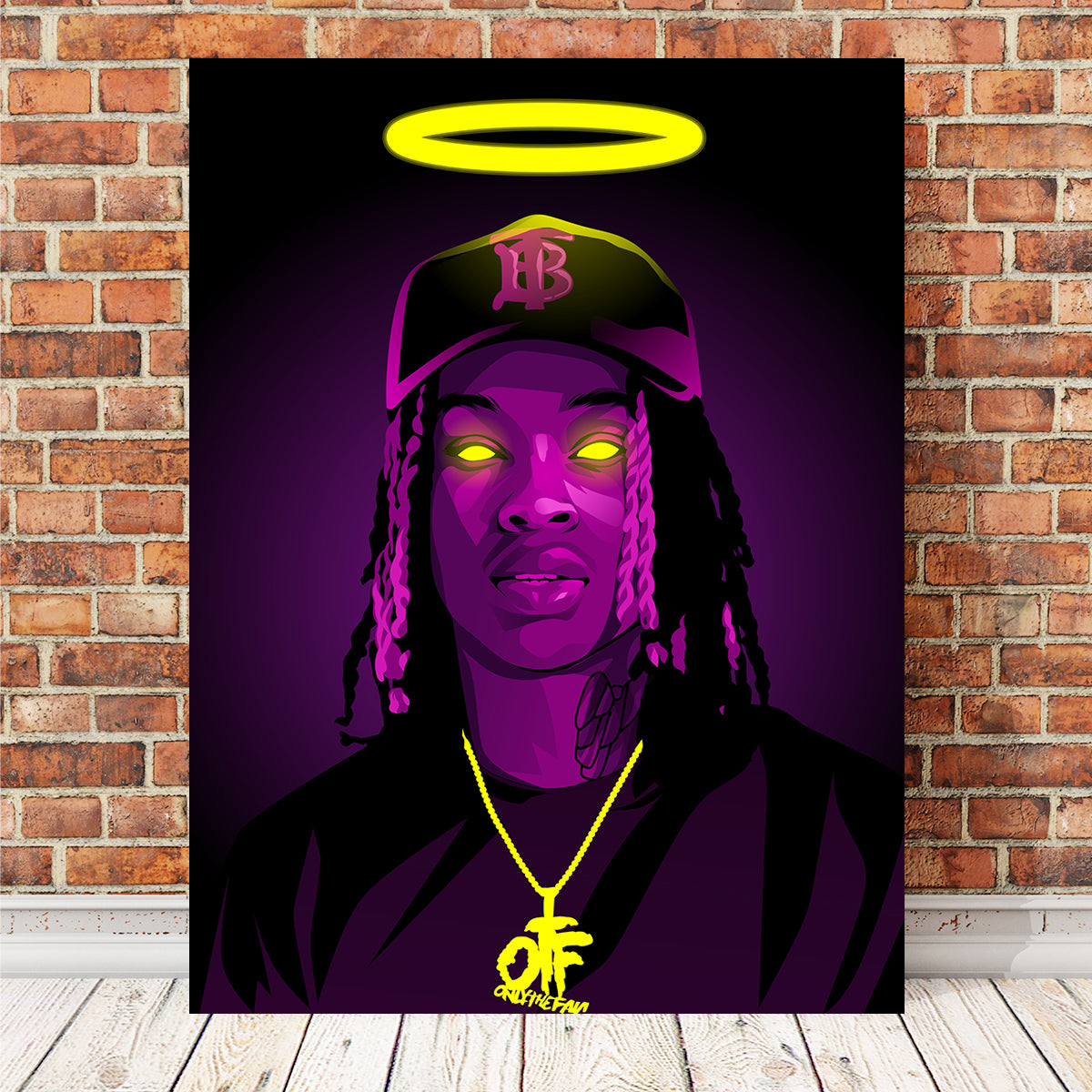 RIP King Von Wall Art