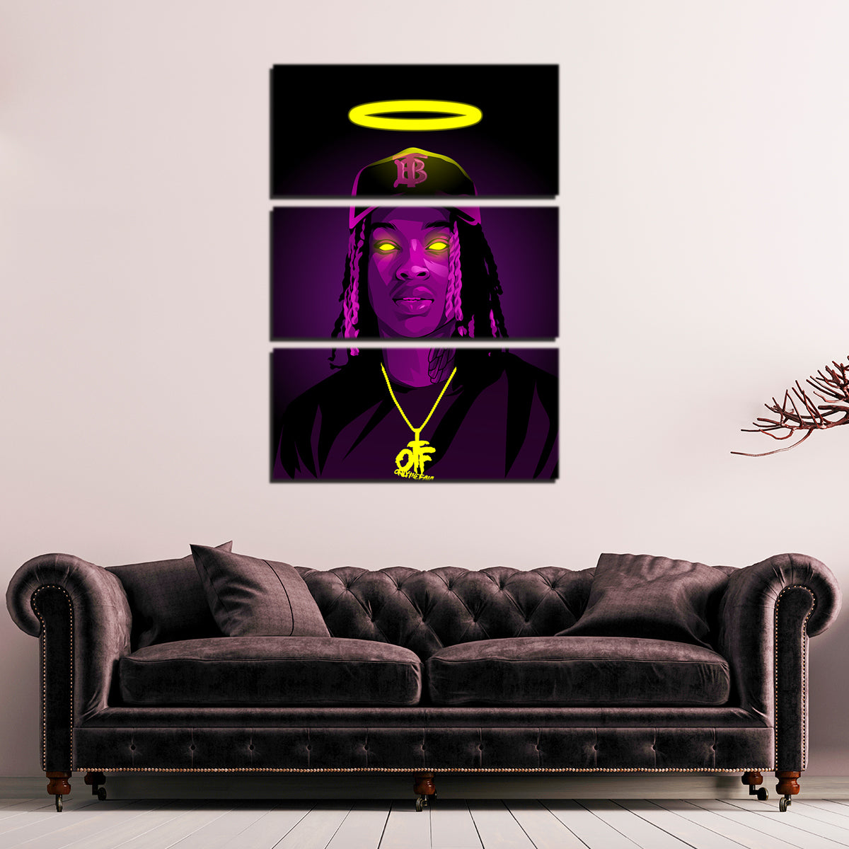 RIP King Von Wall Art