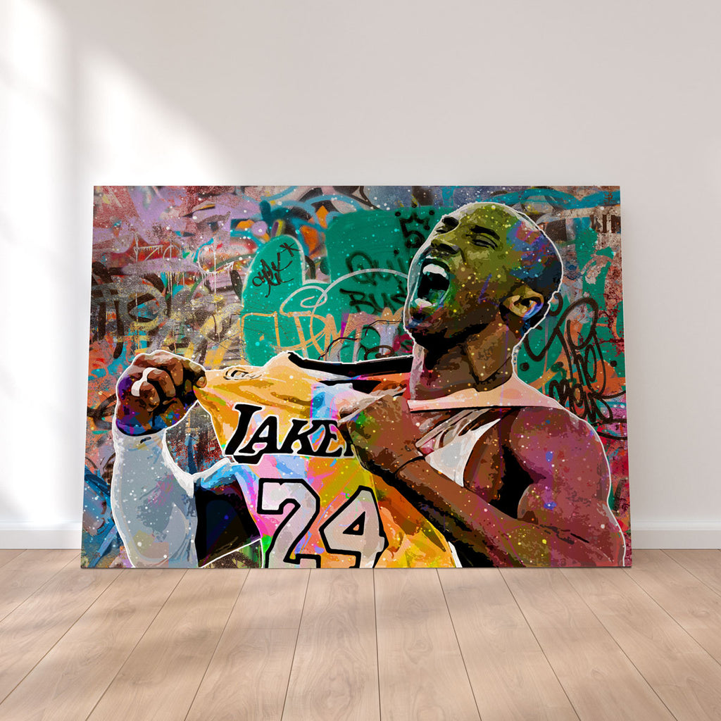 Black Mamba Mentality Kobe Bryant Canvas Poster Wall Art Print Home De –  Fenin
