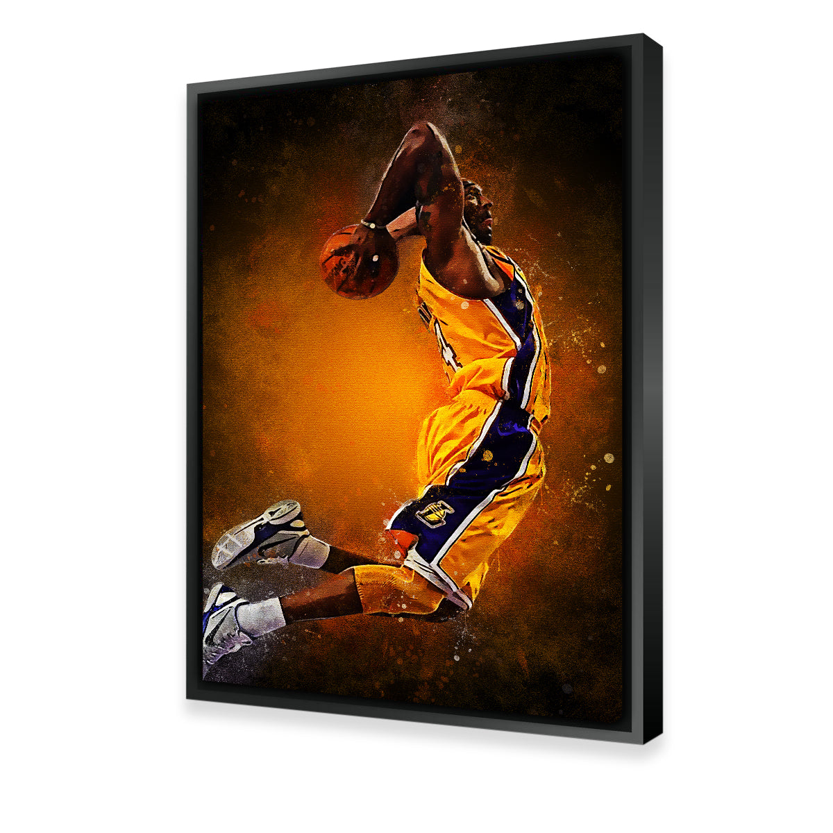 Kobe Bryant Painting Wall Art