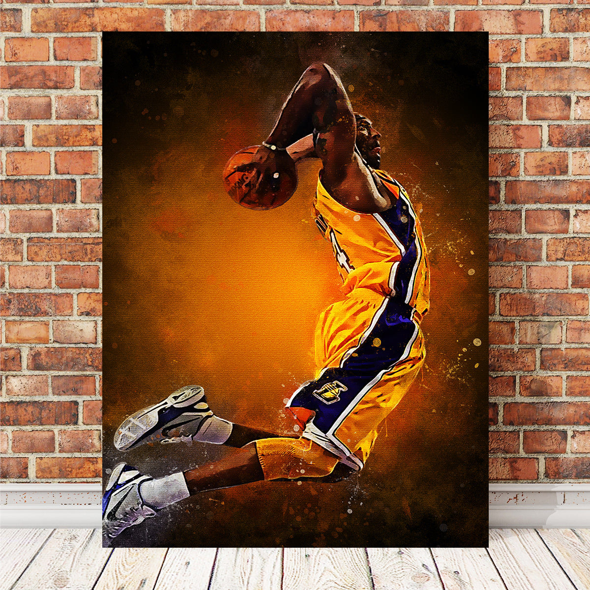 Kobe Bryant Painting Wall Art