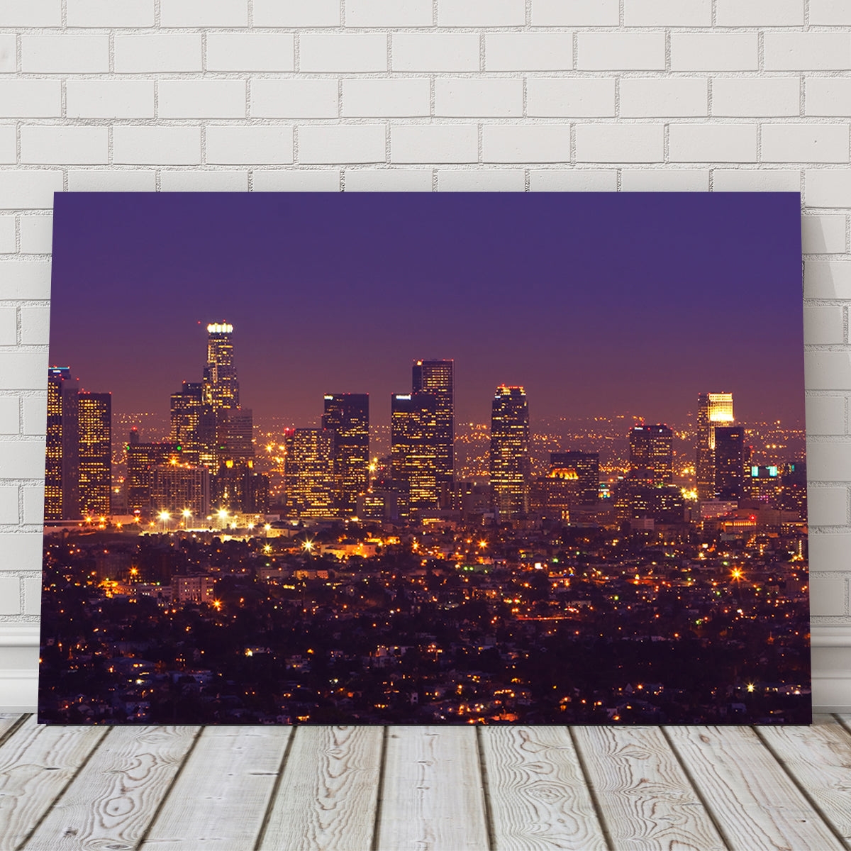 LA Skyline Wall Art