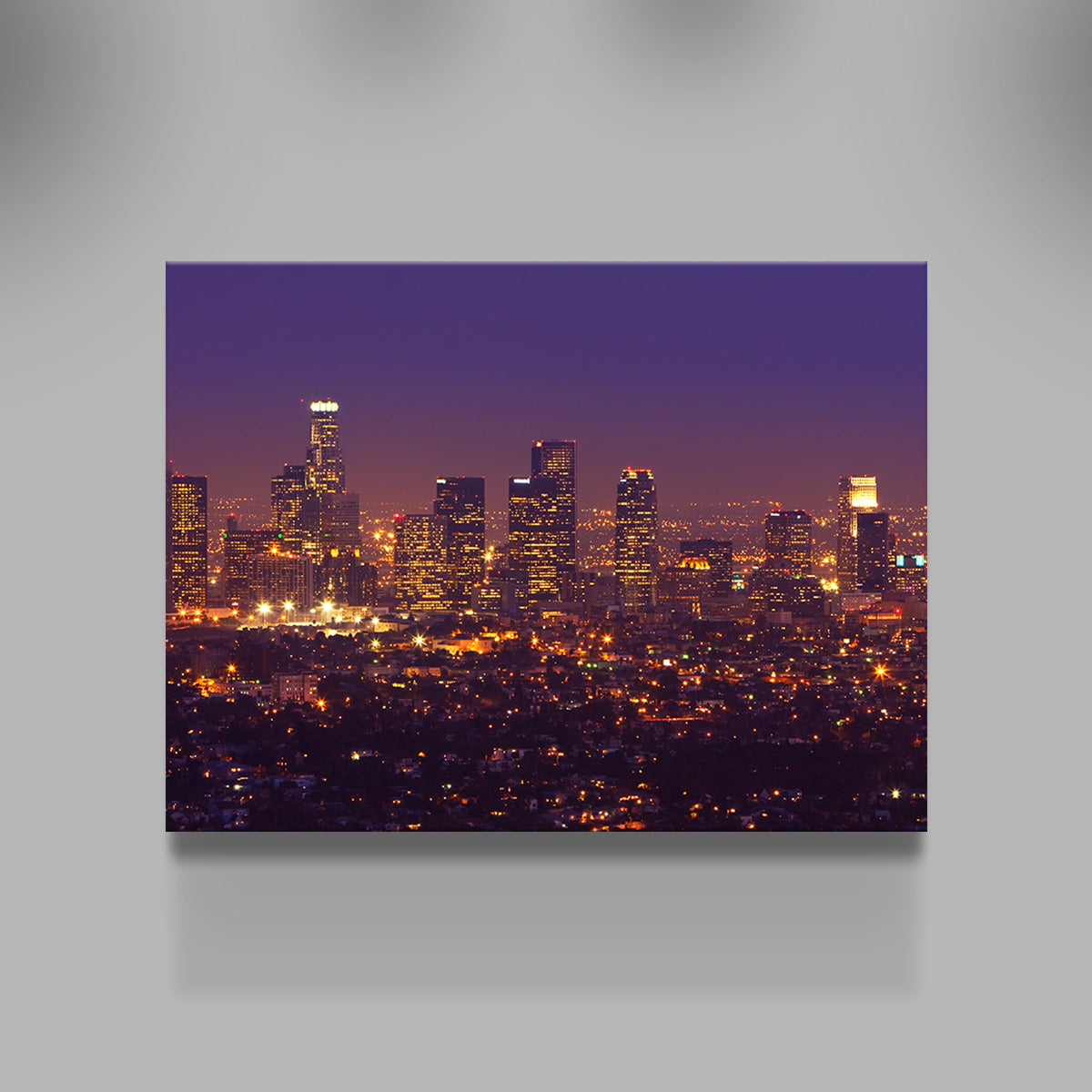 LA Skyline Wall Art