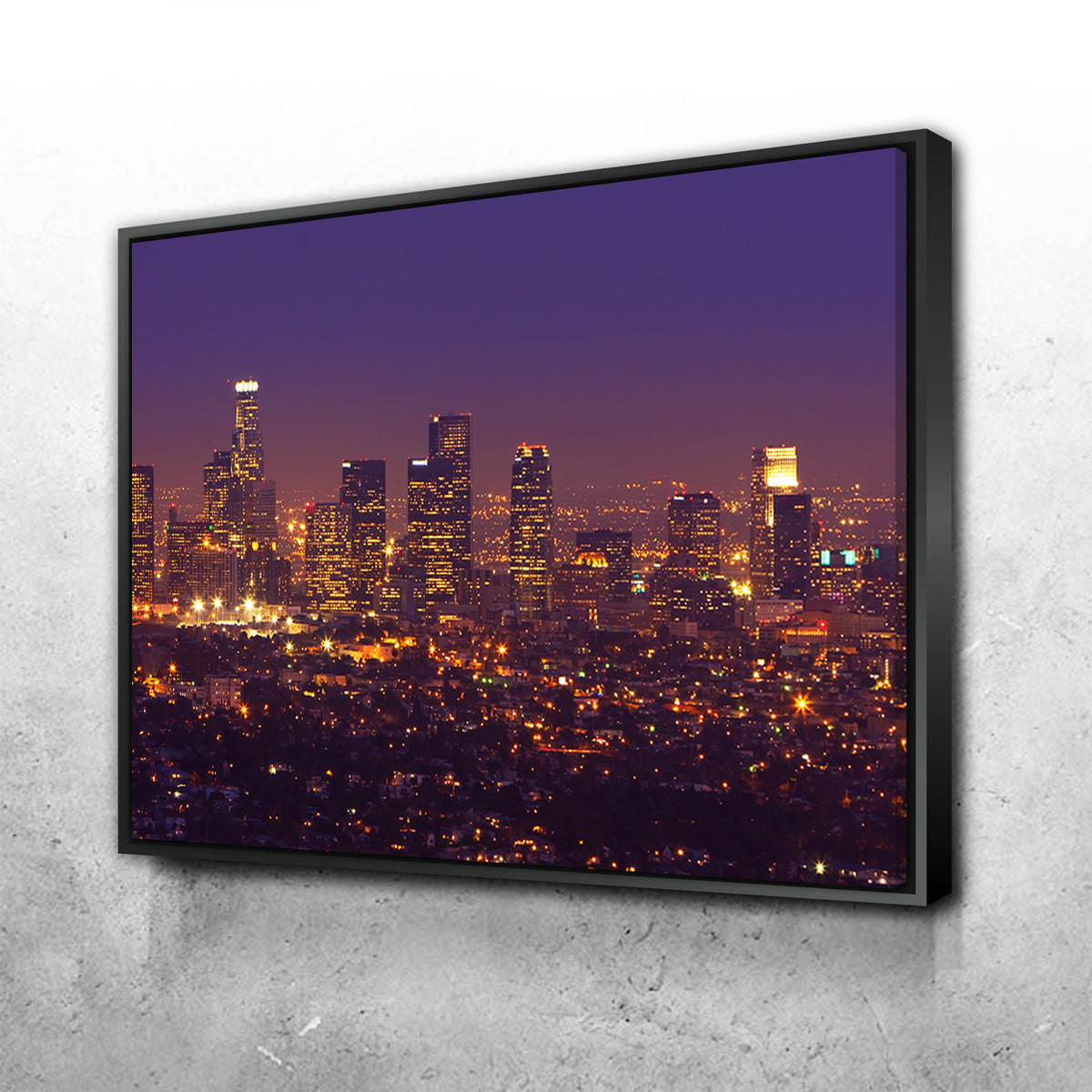 LA Skyline Wall Art