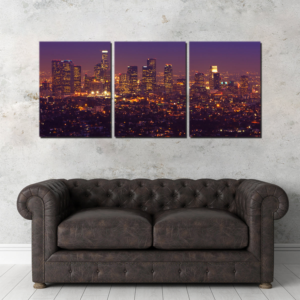LA Skyline Wall Art