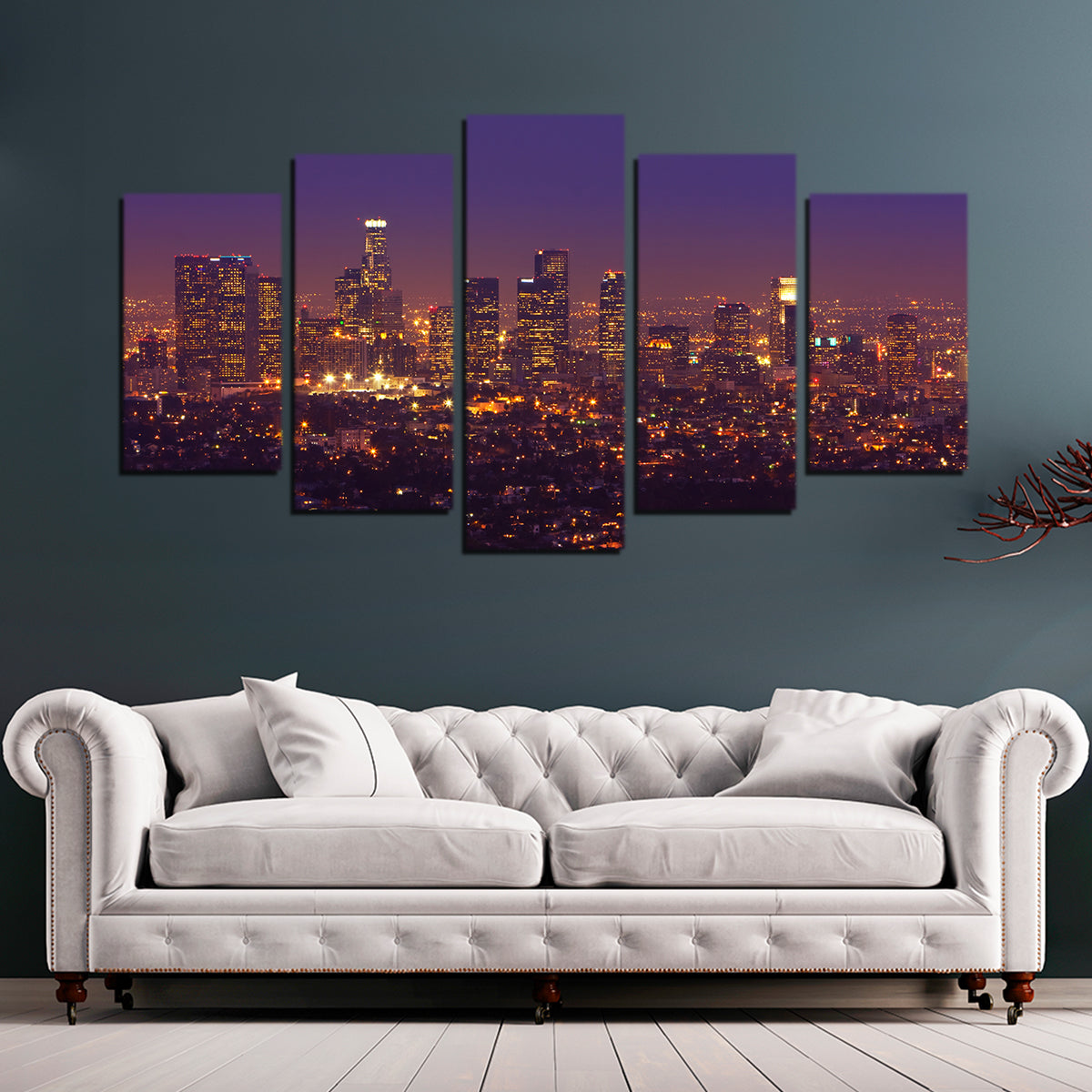 LA Skyline Wall Art