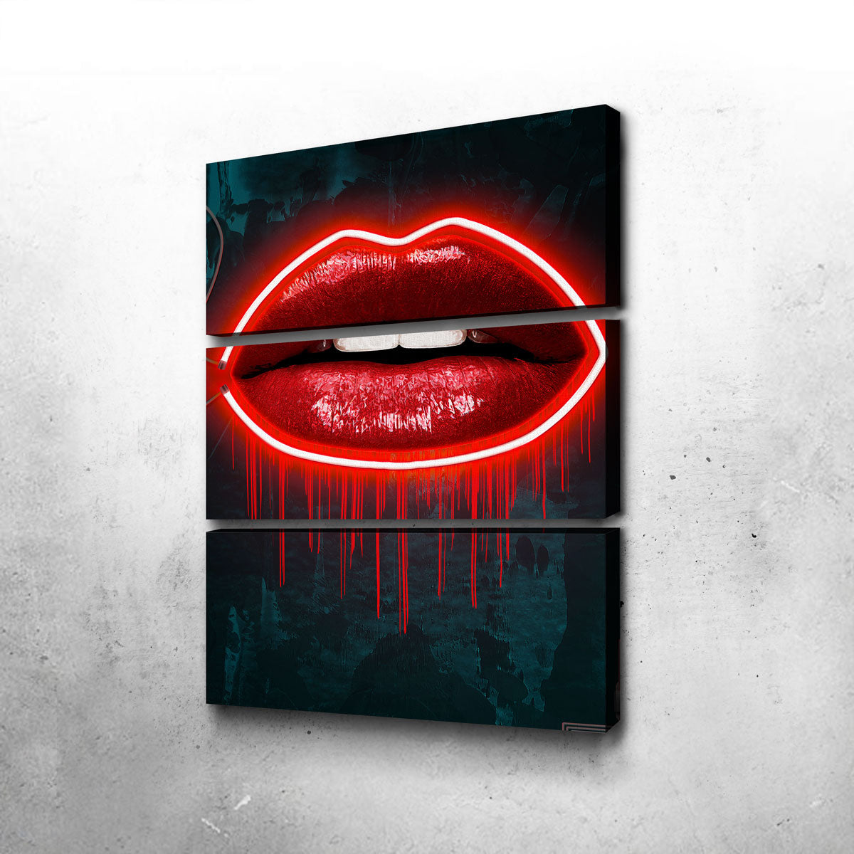 Lv Lips Wall Art