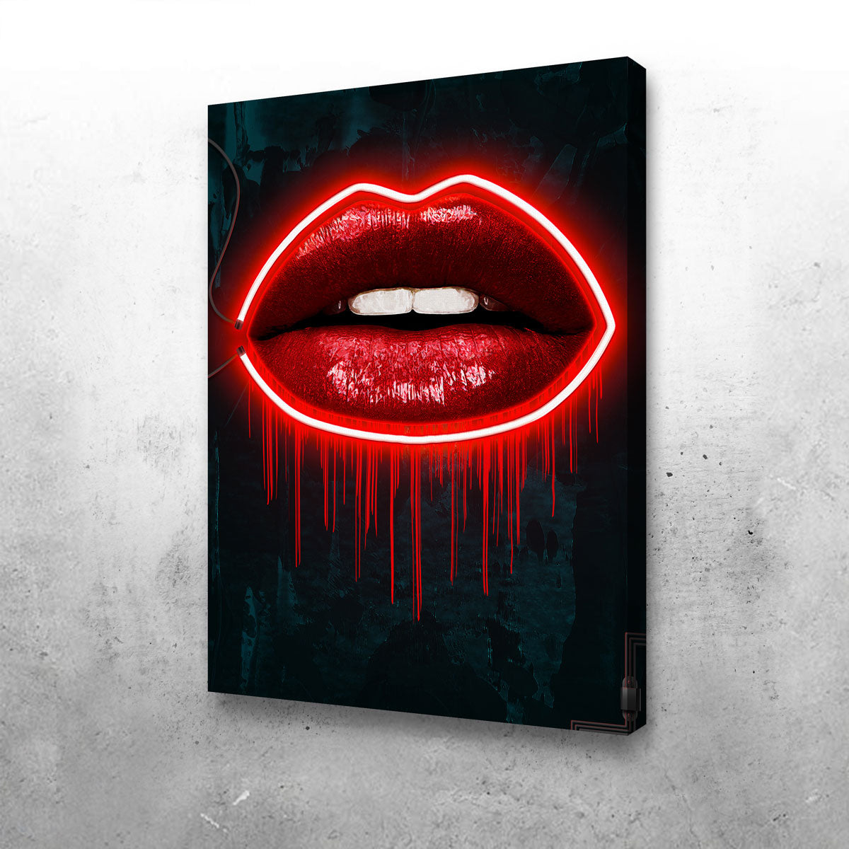 Lv Lips Wall Art