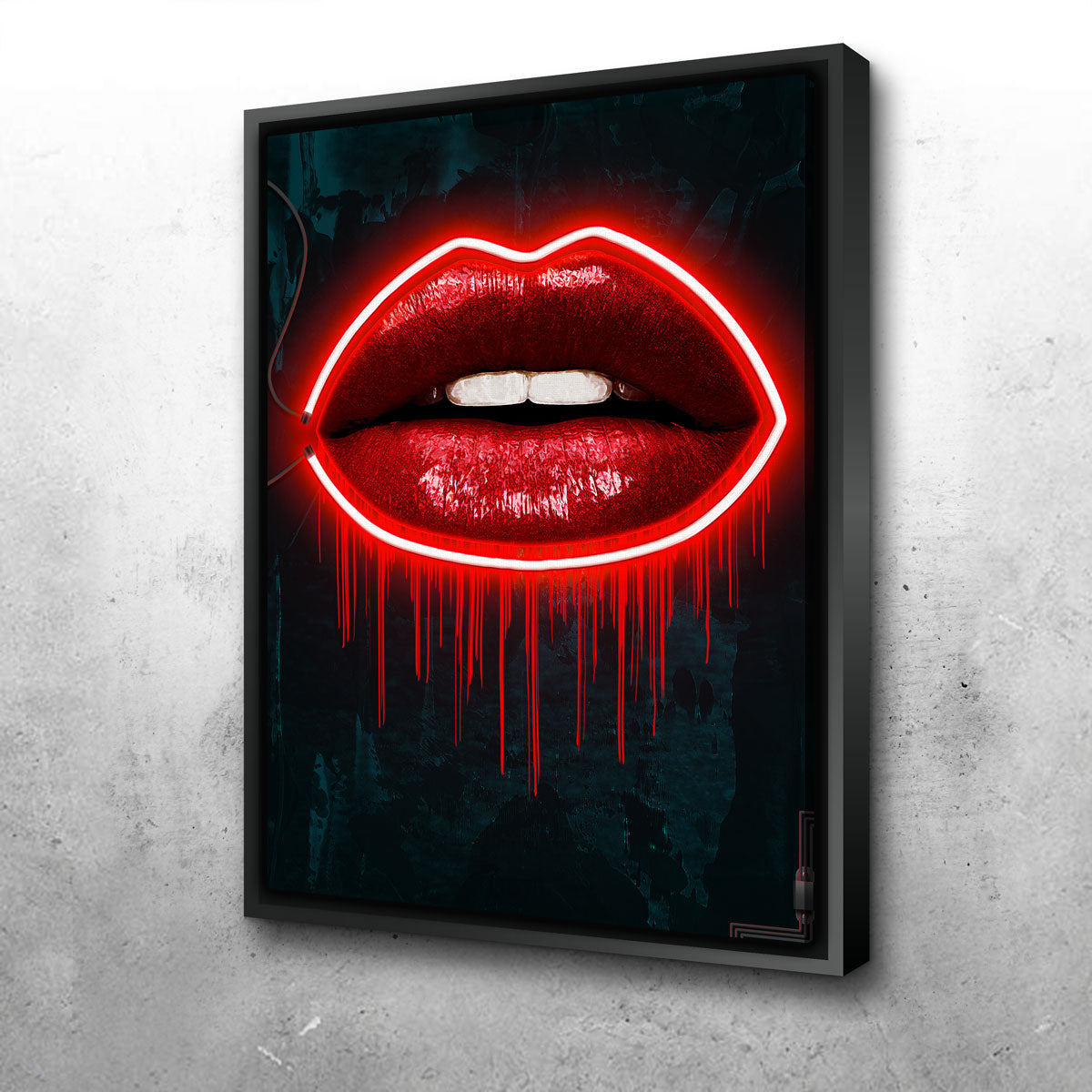 Lv Lips Wall Art