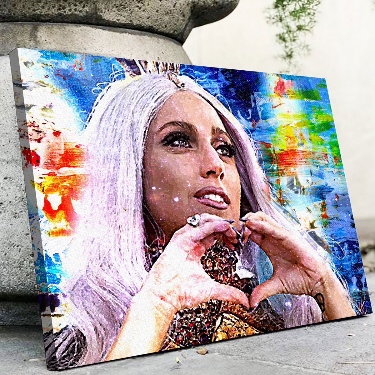 Lady Gaga Canvas Set