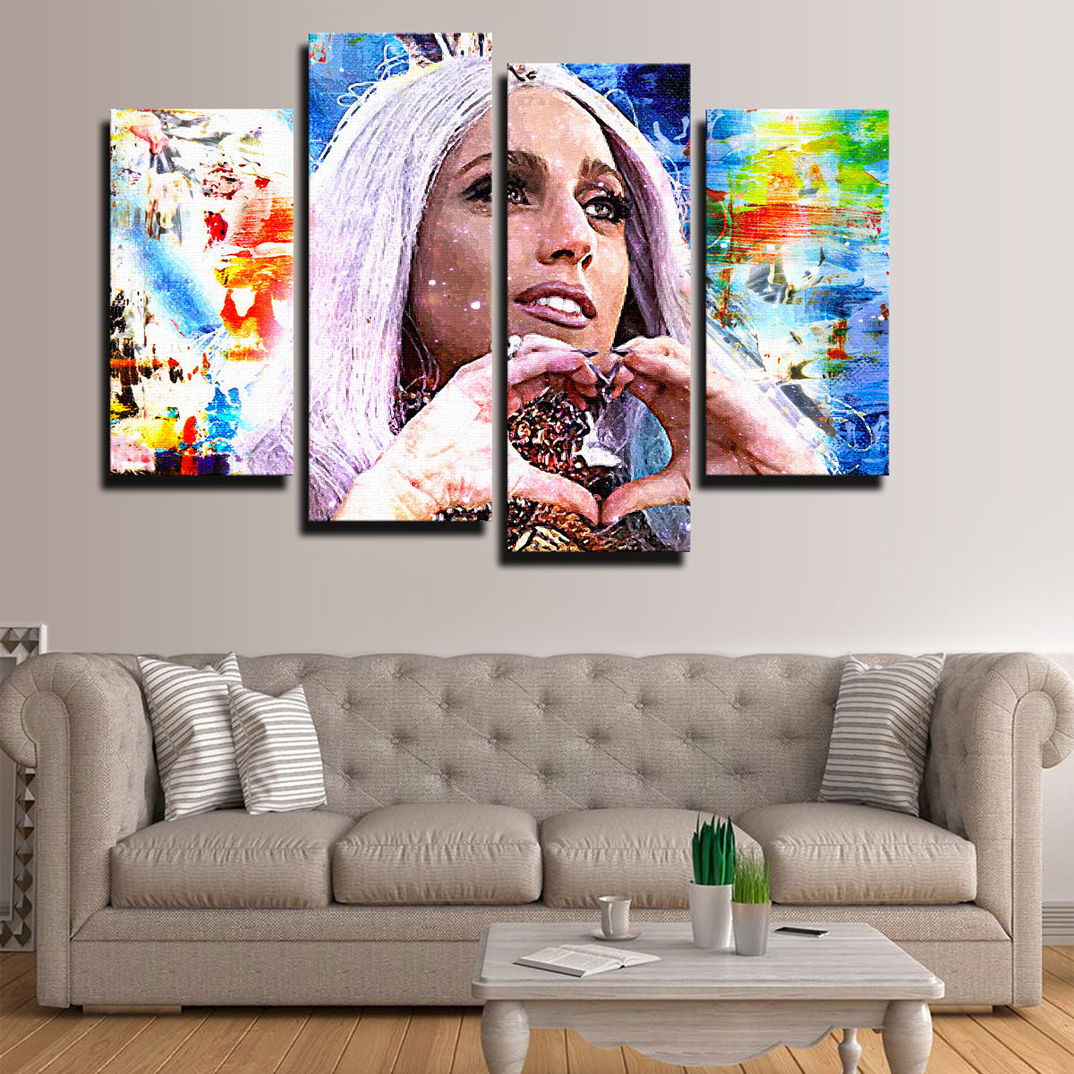 Lady Gaga Canvas Set