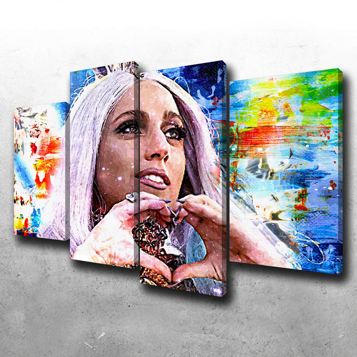 Lady Gaga Canvas Set