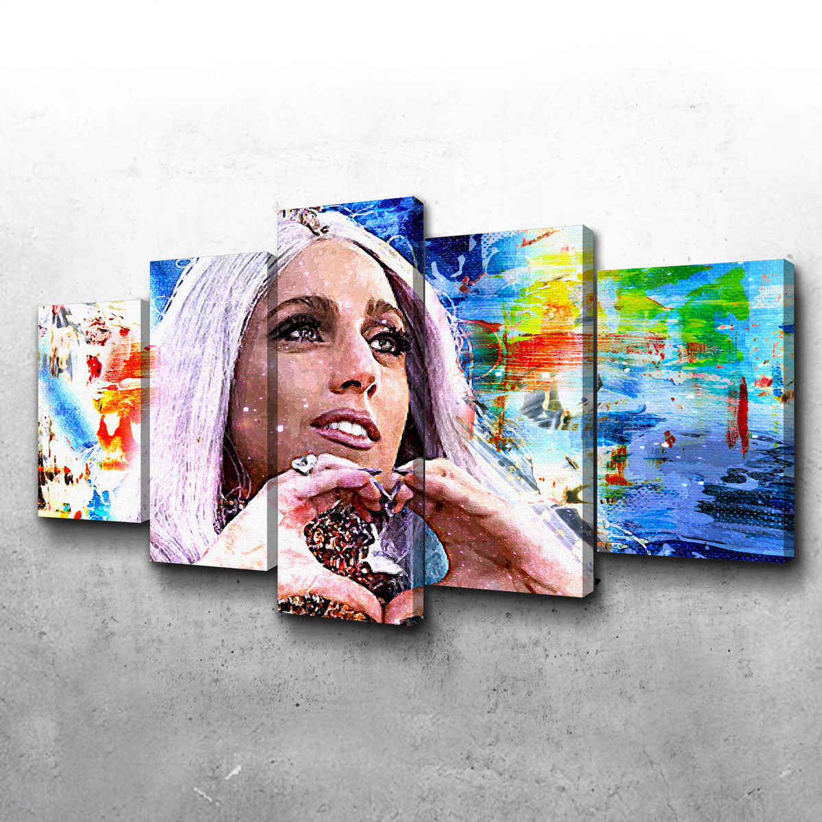 Lady Gaga Canvas Set