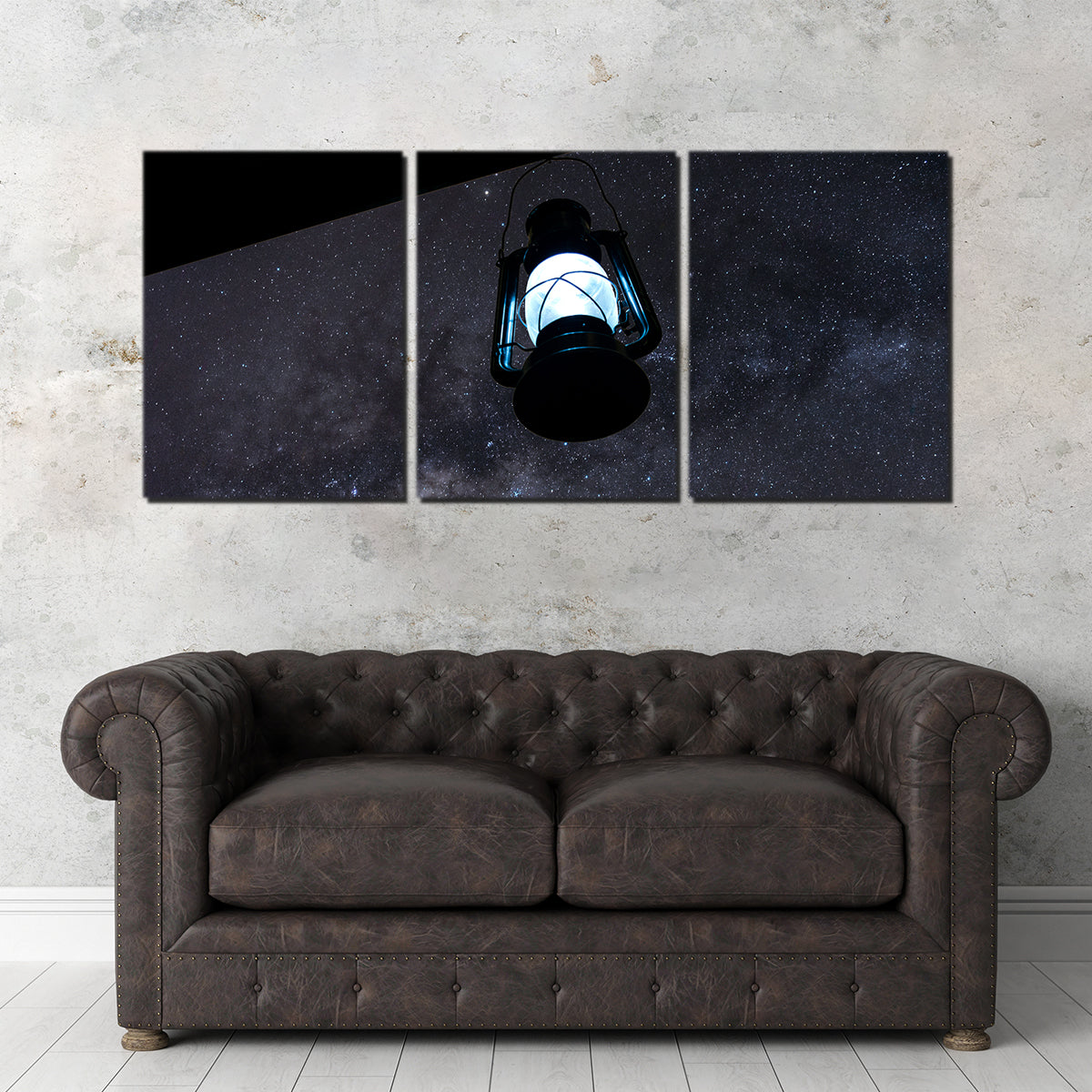 Lamp and Sky Wall Art