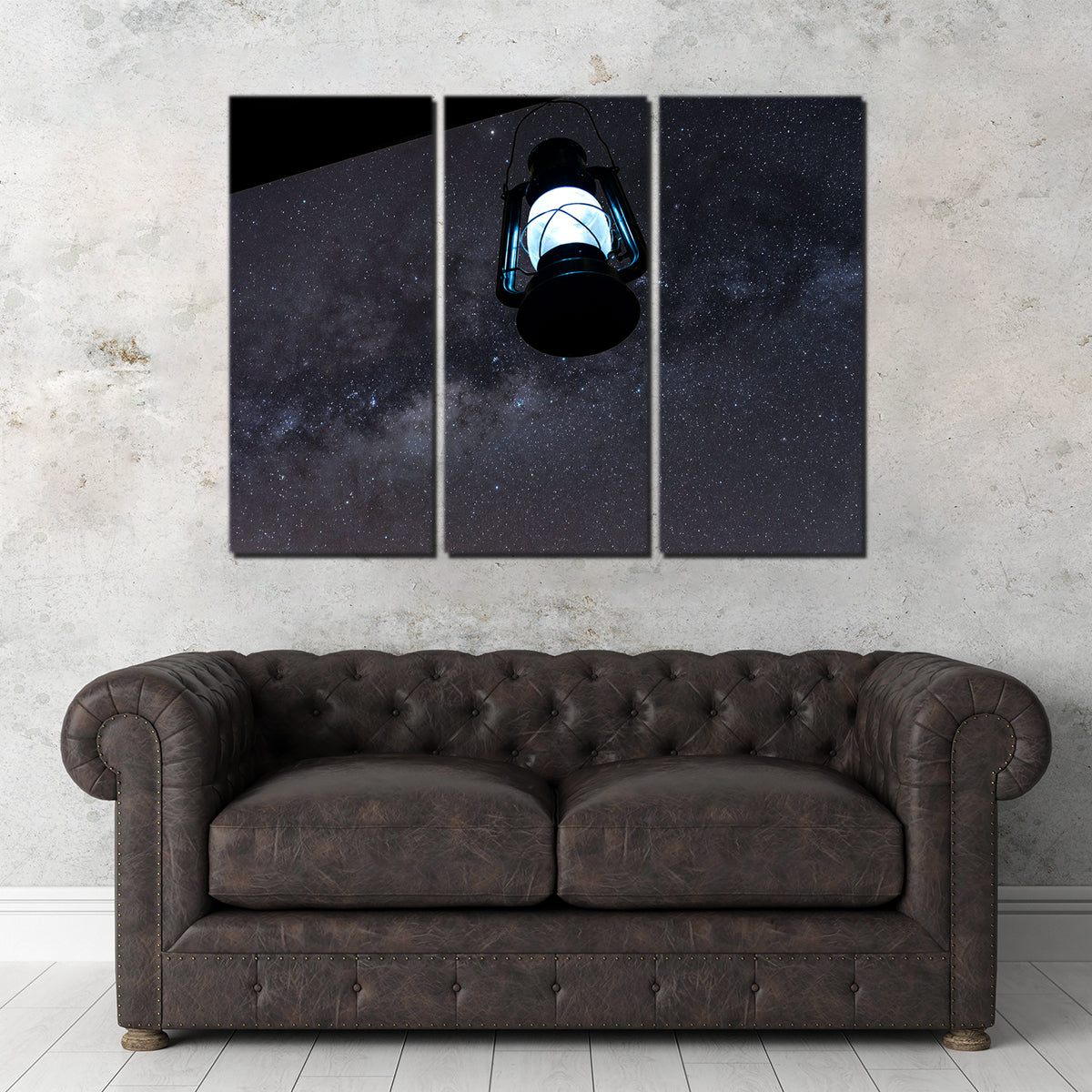 Lamp and Sky Wall Art