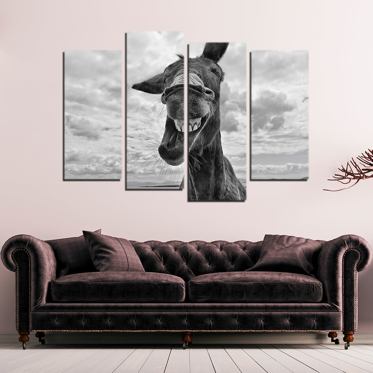 Laughing Donkey Wall Art