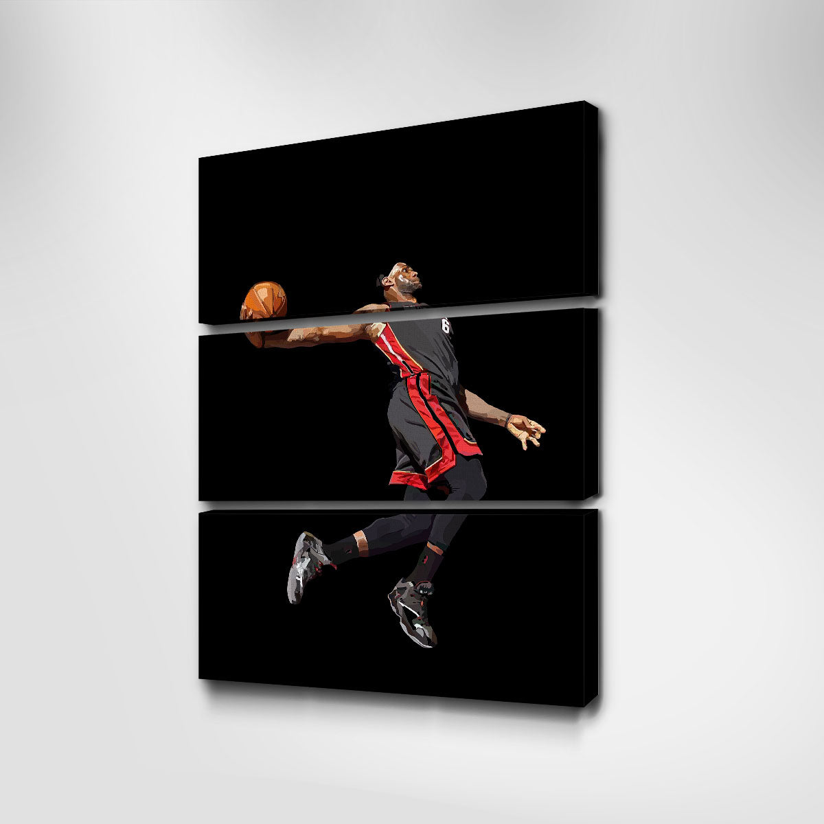 Lebron Dunk Wall Art