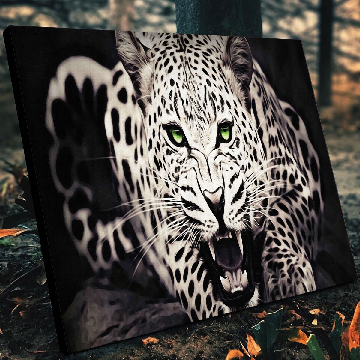 Leopard Canvas Set
