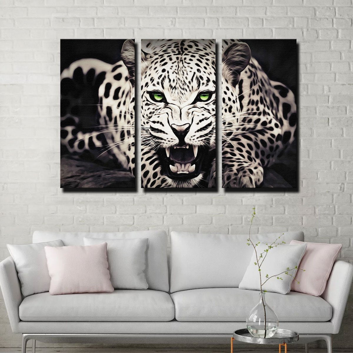 Leopard Canvas Set