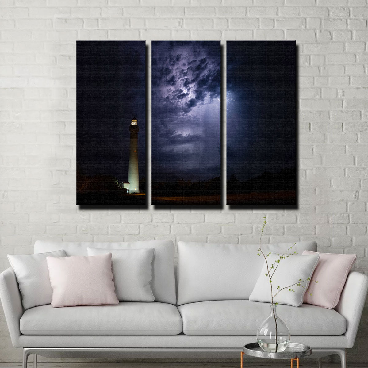 Light Storm Canvas Set