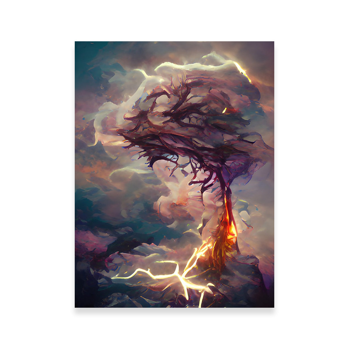 Lightning Wall Art