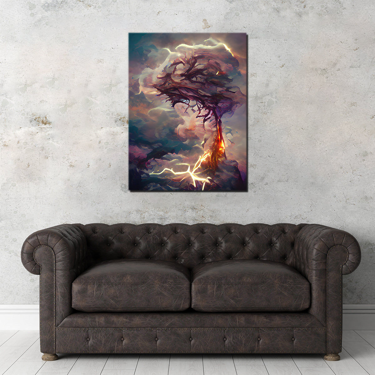 Lightning Wall Art