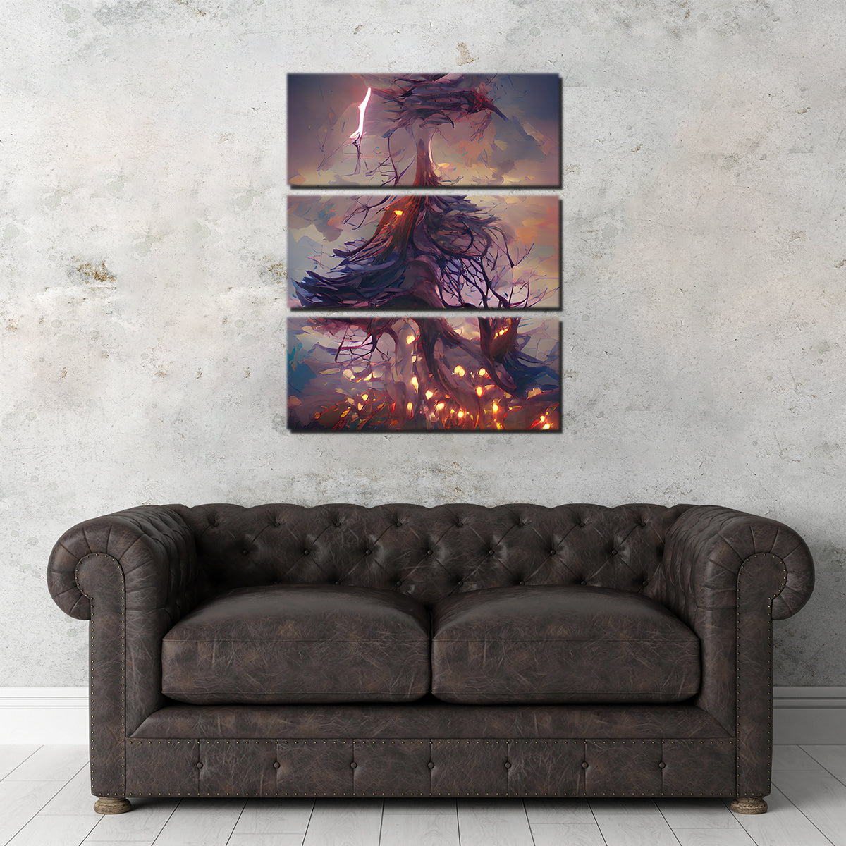 Lightning Strikes Wall Art