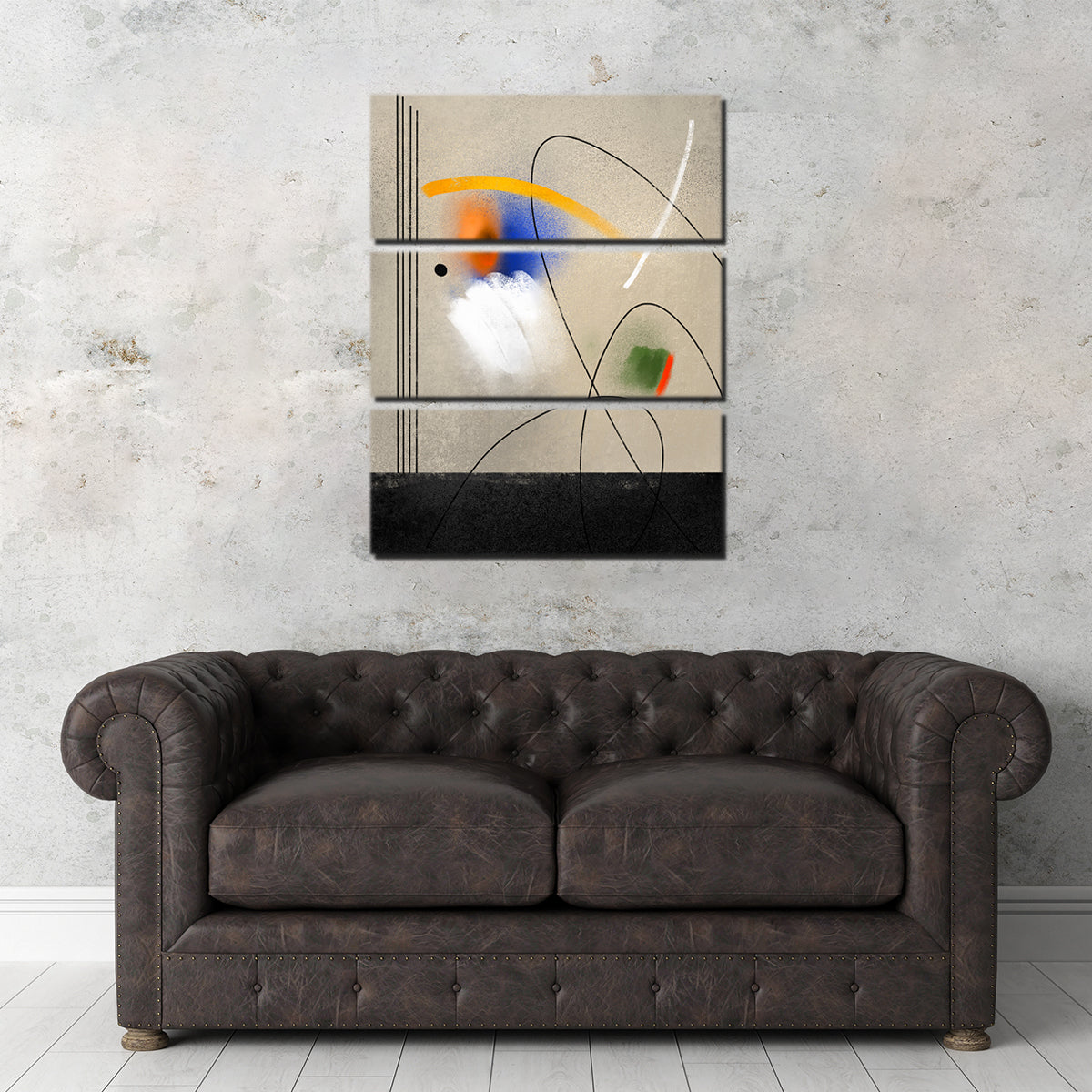 Lines In Color Wall Art
