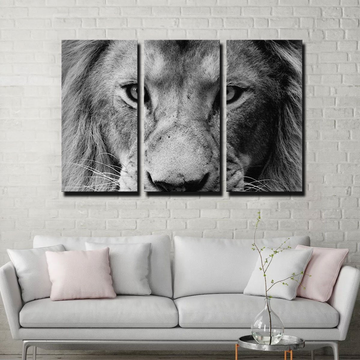Lion Canvas Set