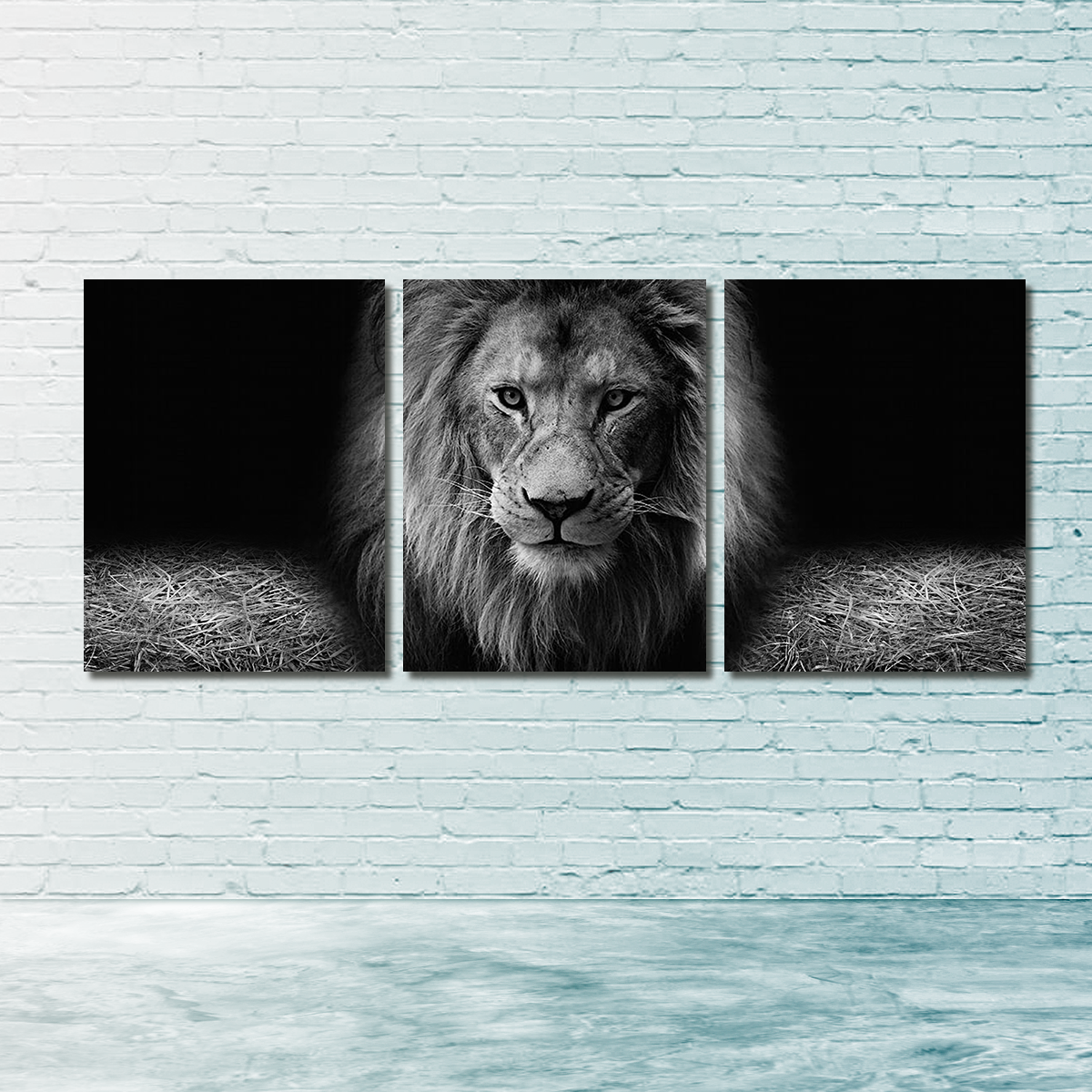 Lion Head Wall Art