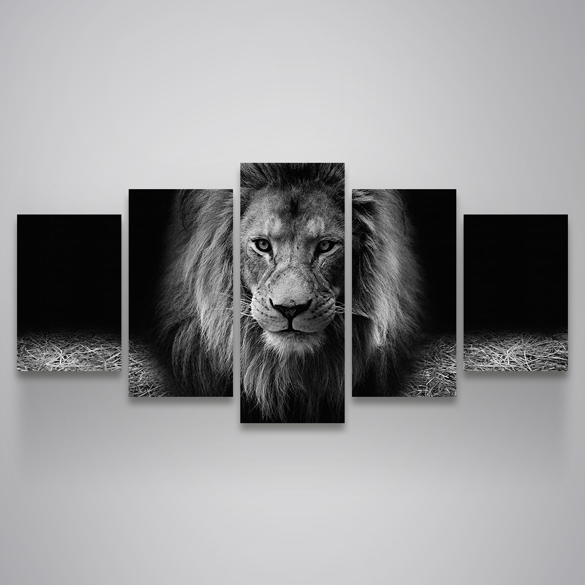 Lion Head Wall Art