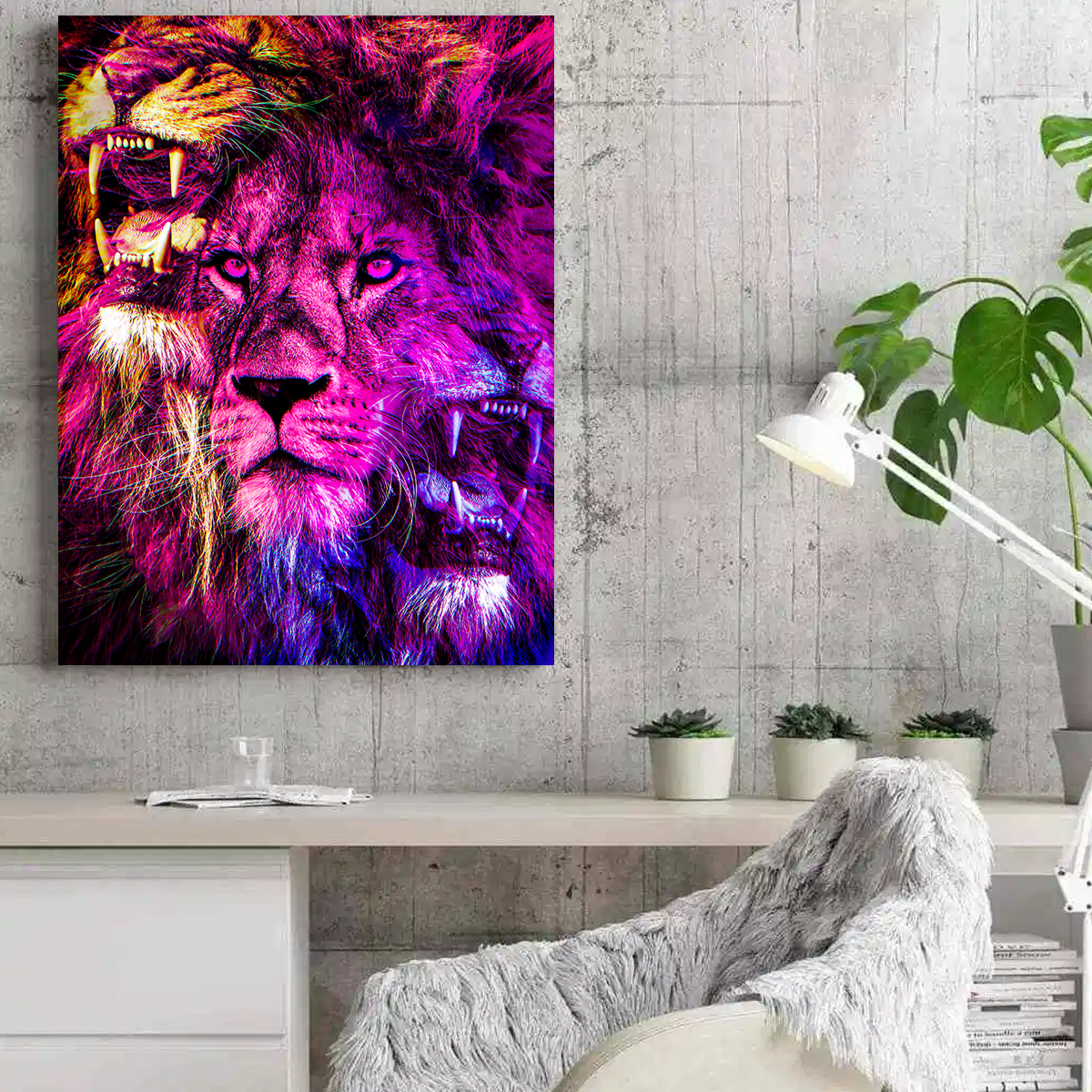 Lions Wall Art