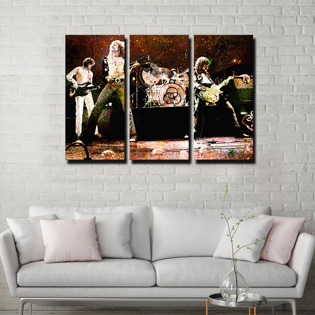 Live Led Zeppelin Canvas Set