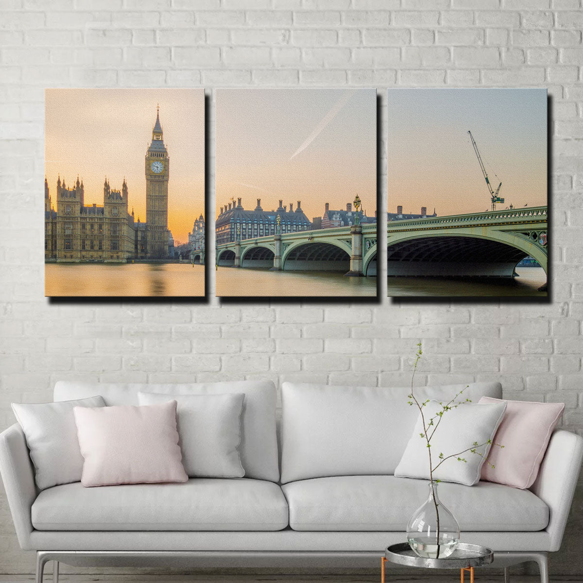 London Sunset Wall Art