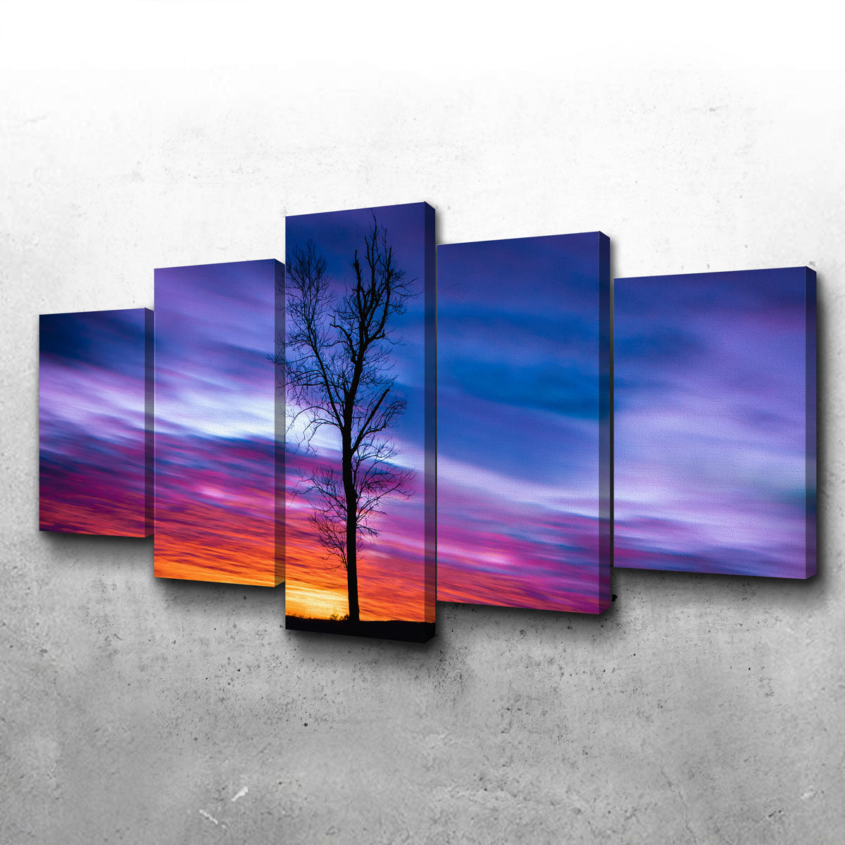 Lonely Sunset Wall Art