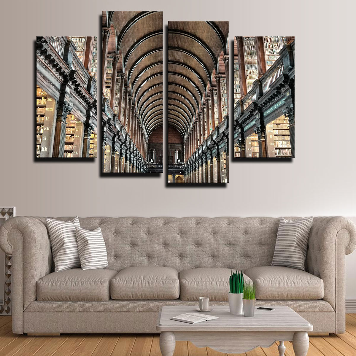 Long Room Library - Trinity College, Dublin Wall Art