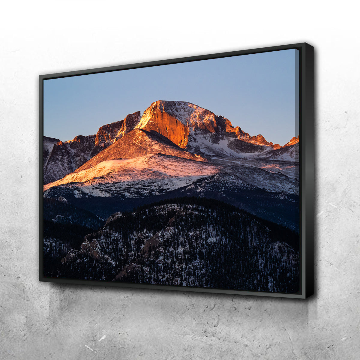 Longs Peak at Sunrise Wall Art