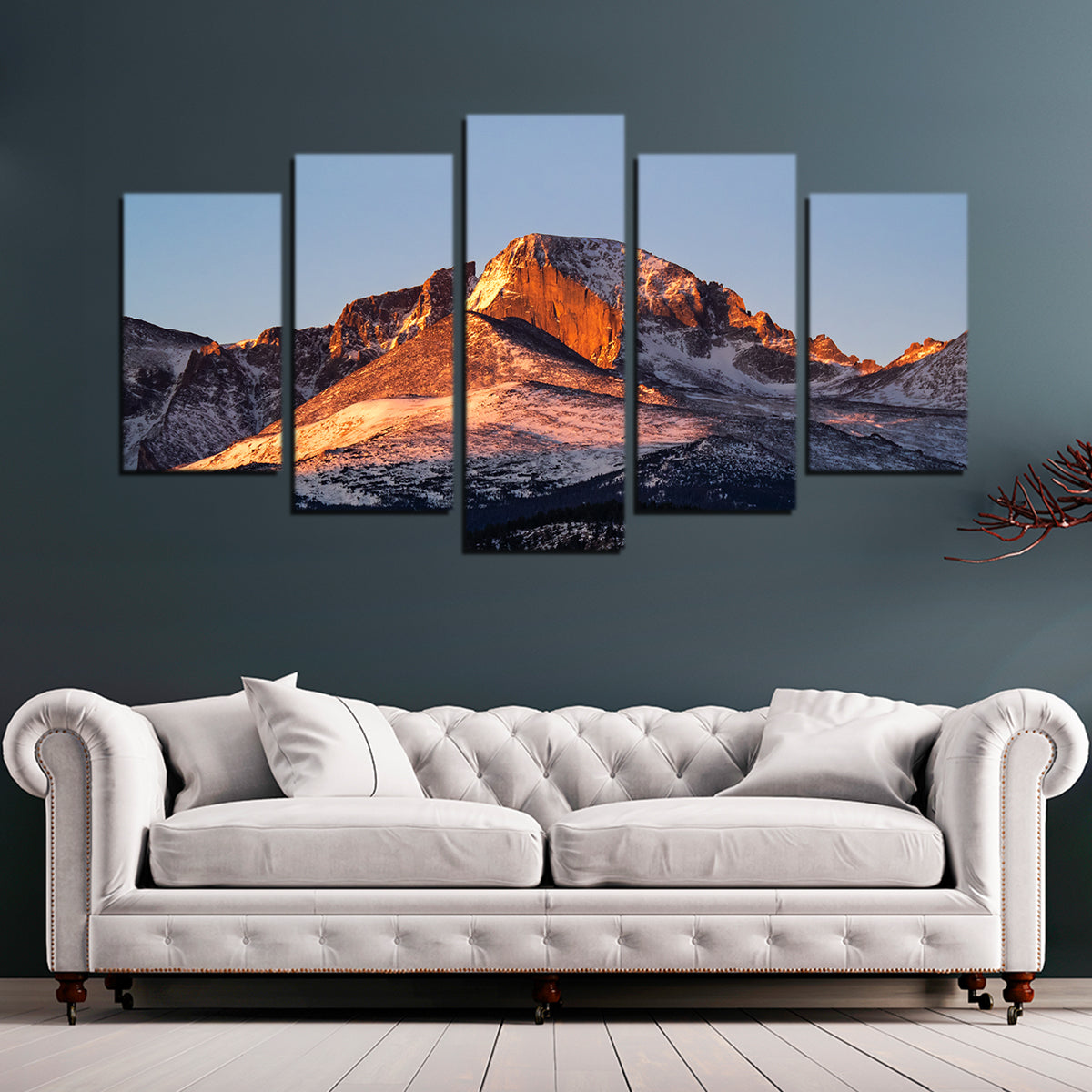 Longs Peak at Sunrise Wall Art