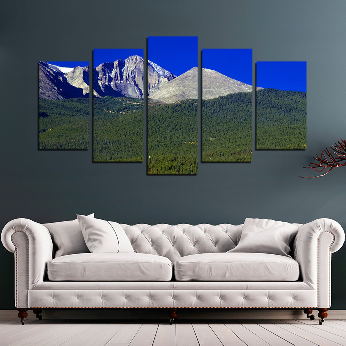 Longs Peak in Autumn Wall Art