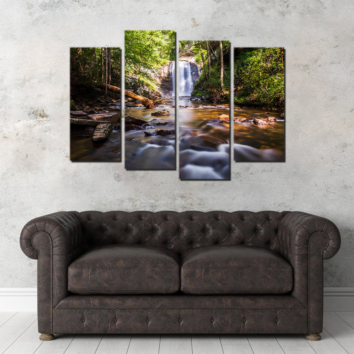 Looking Glass Falls NC Wall Art