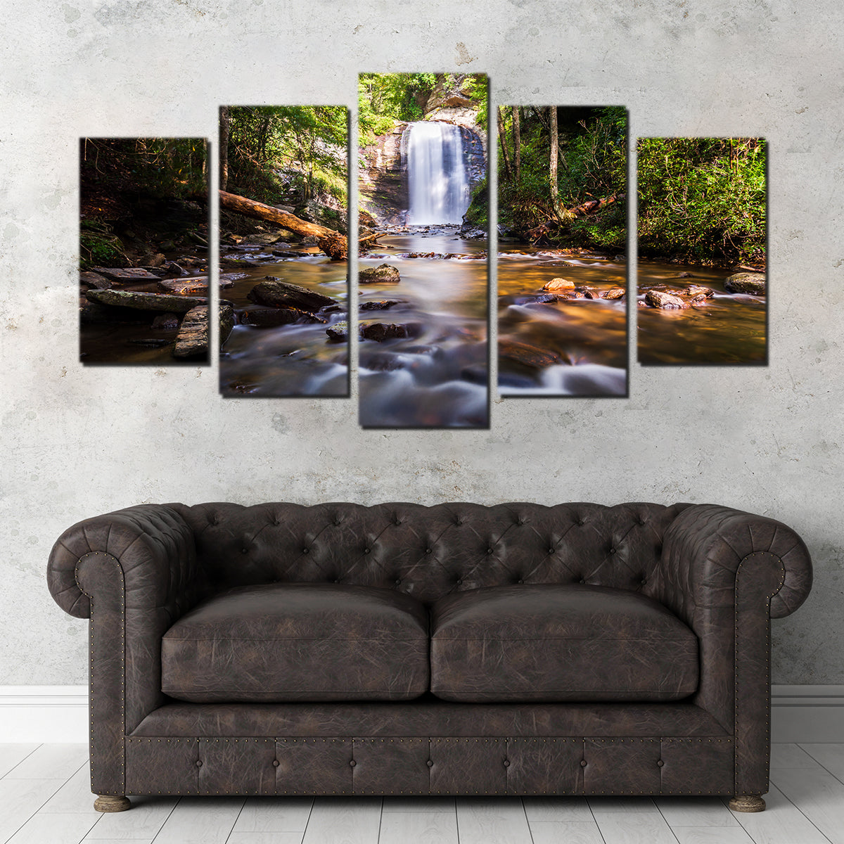 Looking Glass Falls NC Wall Art