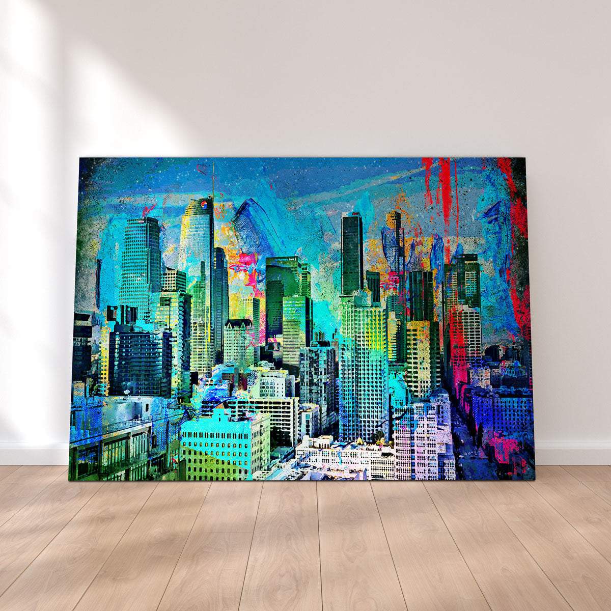 Downtown LA Skyline Wall Art