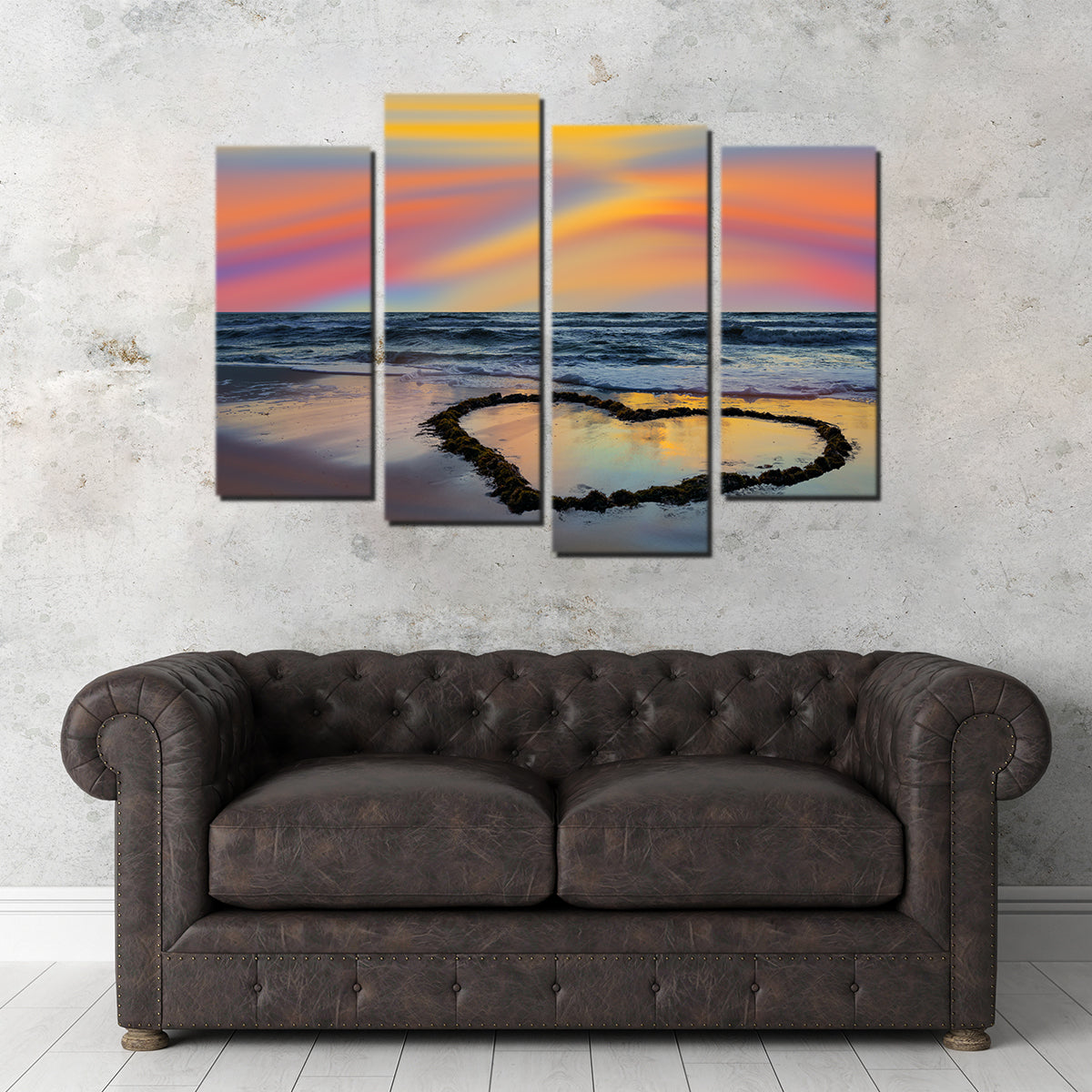 Love Beach Wall Art