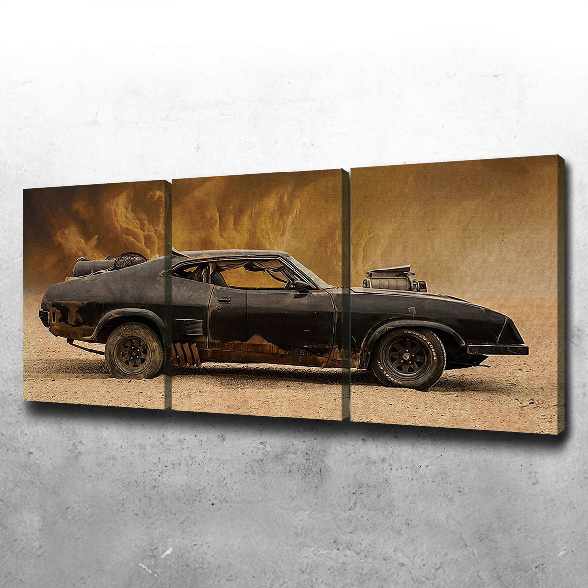 Mad Max Interceptor Canvas Set