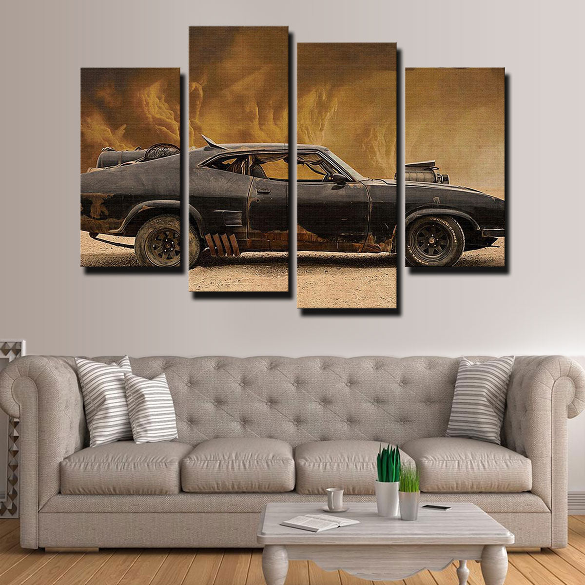 Mad Max Interceptor Canvas Set