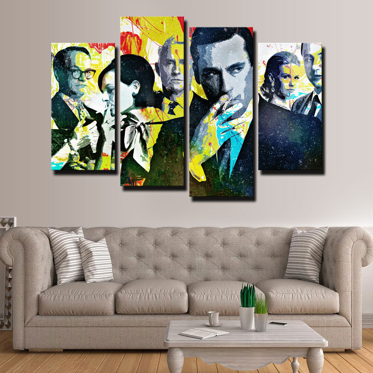 Mad Men Canvas Set